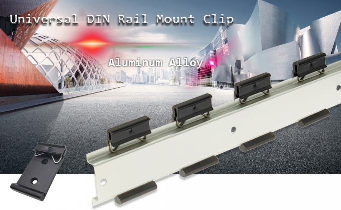 DIN Rail Accessories - DIN Rail Mounting Clips