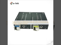 Factory Price 4K HDMI Fiber Extender with External Audio up to 80km Video Converter