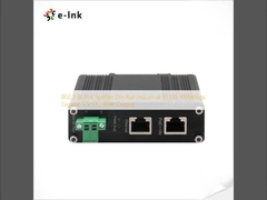 802.3 Bt PoE Splitter Din Rail Industrial 10 100 1000Mbps Gigabit 12V DC 36W Output