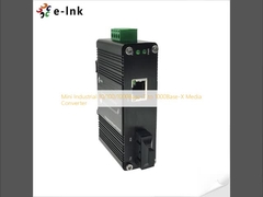 Mini Industrial 10/100/1000Base-T to 1000Base-X Media Converter