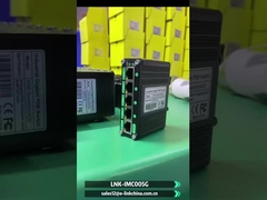 Mini Industrial 5-Port Gigabit Ethernet Switch with 5-port 10/100/1000BASE-T RJ45 with auto-MDI/MDI