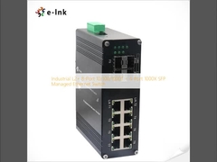 Industrial L2+ 8-Port 10/100/1000T + 4-Port 1000X SFP Managed Ethernet Switch
