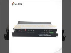 16Ch 5MP HD-AHD/HD-CVI/HD-TVI/CVBS 4-in-1 Video Fiber Converter 