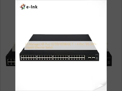 L3 Managed 48-Port 10/100/1000BASE-T + 4-Port 10G SFP+ Gigabit Ethernet Switch