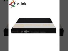 4x10/100/1000M RJ45/4xSFP combo ports + 8x10G SFP+ port Ethernet Switch