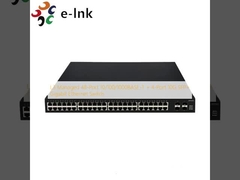L3 Managed 48-Port 10/100/1000BASE-T + 4-Port 10G SFP+ Gigabit Ethernet Switch