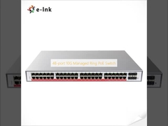 48-port 10G Managed Ring PoE Switch