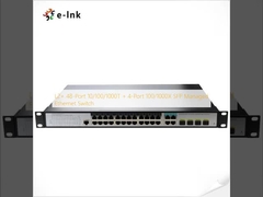 L2+ 48-Port 10/100/1000T + 4-Port 100/1000X SFP Managed Ethernet Switch