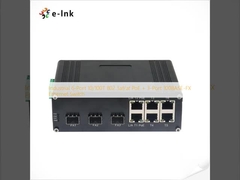 Industrial 6-Port 10/100T 802.3af/at PoE + 3-Port 100BASE-FX Ethernet Switch