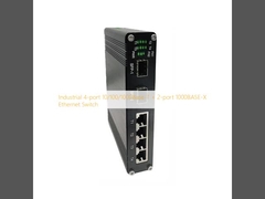 Industrial 4-port 10/100/1000Base-T + 2-port 1000BASE-X Ethernet Switch
