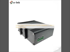 Unmanaged Industrial 8-port 10/100/1000BASE-T (PoE+) Ethernet Switch