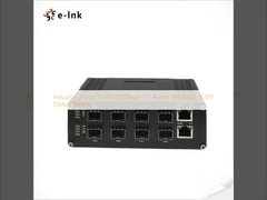 Industrial 2-port 10/100/1000Base-T + 8-port 1000BASE-X SFP Optical Switch