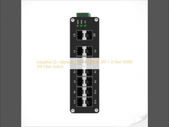 Industrial L2+ Managed 12-Port 1000X SFP + 2-Port 1000X SFP Fiber Switch