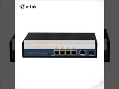 8-Port 10/100/1000T 802.3at PoE + 1-Port Uplink Ethernet + 1-Port Gigabit SFP Ethernet Switch