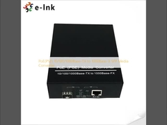 PoE(PSE) 10/100/1000Base-TX to 1000Base-X SFP Media Converter