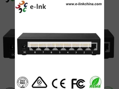 Unmanaged 8 port 10/100/1000Mbps Ethernet Switch