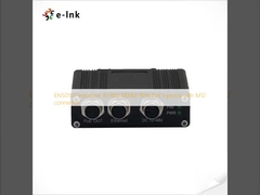 EN50155 Industrial 10/100/1000M 90W PoE Injector with M12 connector