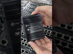 Industrial 8-Port Gigabit Switch - 2x SFP -40°C to 80°C DIN-Rail