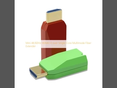 Mini 4K/60Hz HDMI2.0 over Single-Core Multimode Fiber Extender