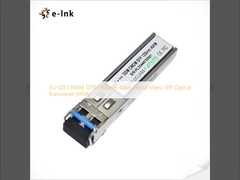 3G-SDI CWDM 1270~1610nm 40km Digital Video SFP Optical Transceiver (MSA)