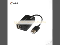 Single Port USB3.0 to Gigabit SFP Fiber Ethernet Media Converter 