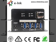 4 Port USB 2.0 Fiber Extender