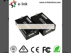 HDMI Extenders over Single RG6 Coaxial Cable up to 100m/328ft Support IR Remote Control