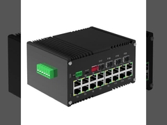 Industrial L2+ 16-Port 10/100/1000T + 4-Port 1000X SFP Managed Ethernet Switch
