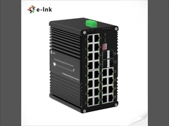 Industrial L2+ 24-Port 10/100/1000T + 4-Port 1000X SFP Managed Ethernet Switch