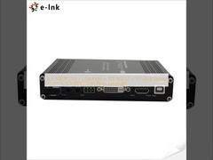 1Ch 1080P DVI + USB KVM + 1Ch RS232 + 1Ch Bidi Stereo Audio + 1Ch GPIO over Fiber Extender