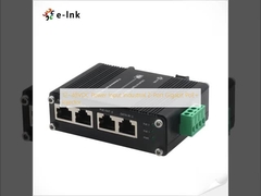 12~48VDC Power Input Industrial 2-Port Gigabit PoE+ Injector