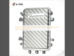 Outdoor Waterproof Industrial 95W Gigabit PoE Injector with 6KV Surge Protection