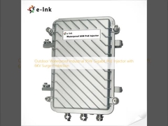 Outdoor Waterproof Industrial 95W Gigabit PoE Injector with 6KV Surge Protection