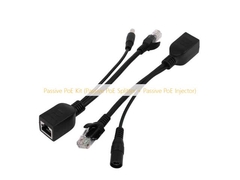 Passive PoE Kit (Passive PoE Splitter + Passive PoE Injector) 
