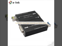 Mini 4K DVI Fiber Optic Extender with Stereo Audio