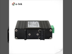 Mini Industrial 3-Port 10/100/1000T 802.3at PoE + 1-Port 100/1000X SFP Ethernet Switch with 12~48VDC