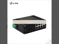 Industrial 8-Port 10/100/1000M/2.5G 802.3bt PoE + 2-Port 10G SFP+ Ethernet Switch