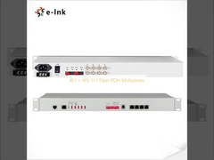  4E1 + 4FE 1+1 Fiber PDH Multiplexer