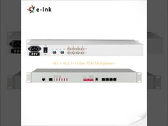 4E1 + 4GE 1+1 Fiber PDH Multiplexerv