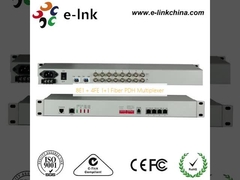 8E1 + 4FE 1+1 Fiber PDH Multiplexer