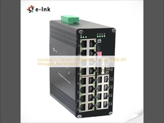 Industrial L2+ 24-Port 10/100/1000T + 4-Port 1000X SFP Managed Ethernet Switch
