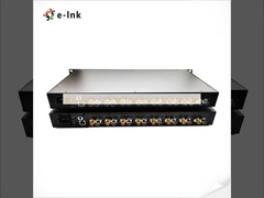 8Ch 3G-SDI + 1Ch 10G Ethernet over Fiber Extender