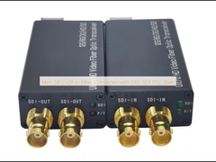 Mini 24G-SDI to Fiber Converter with 24G-SDI 1*LC fiber 