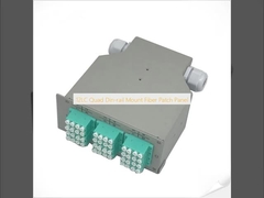 12LC Quad Din-rail Mount Fiber Patch Panel