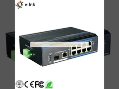 Industrial 8 Ports PoE(250M) Fast Ethernet Switch