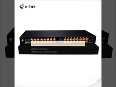 32Ch RCA Audio over Fiber Optical Converter