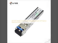HD-SDI CWDM 1270~1610nm 80km Digital Video SFP Optical Transceiver (MSA)