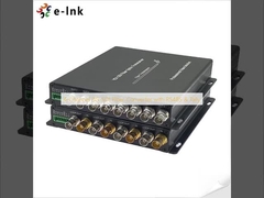 4-Channel 3G-SDI Fiber Converter with RS485 & Tally
