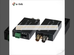 Mini-type HD-SDI to Fiber Converter with Tally & Reverse RS485 