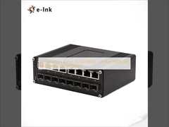 Industrial L2+ 8-Port 10/100/1000T + 8-Port 1000X SFP Managed Ethernet Switch